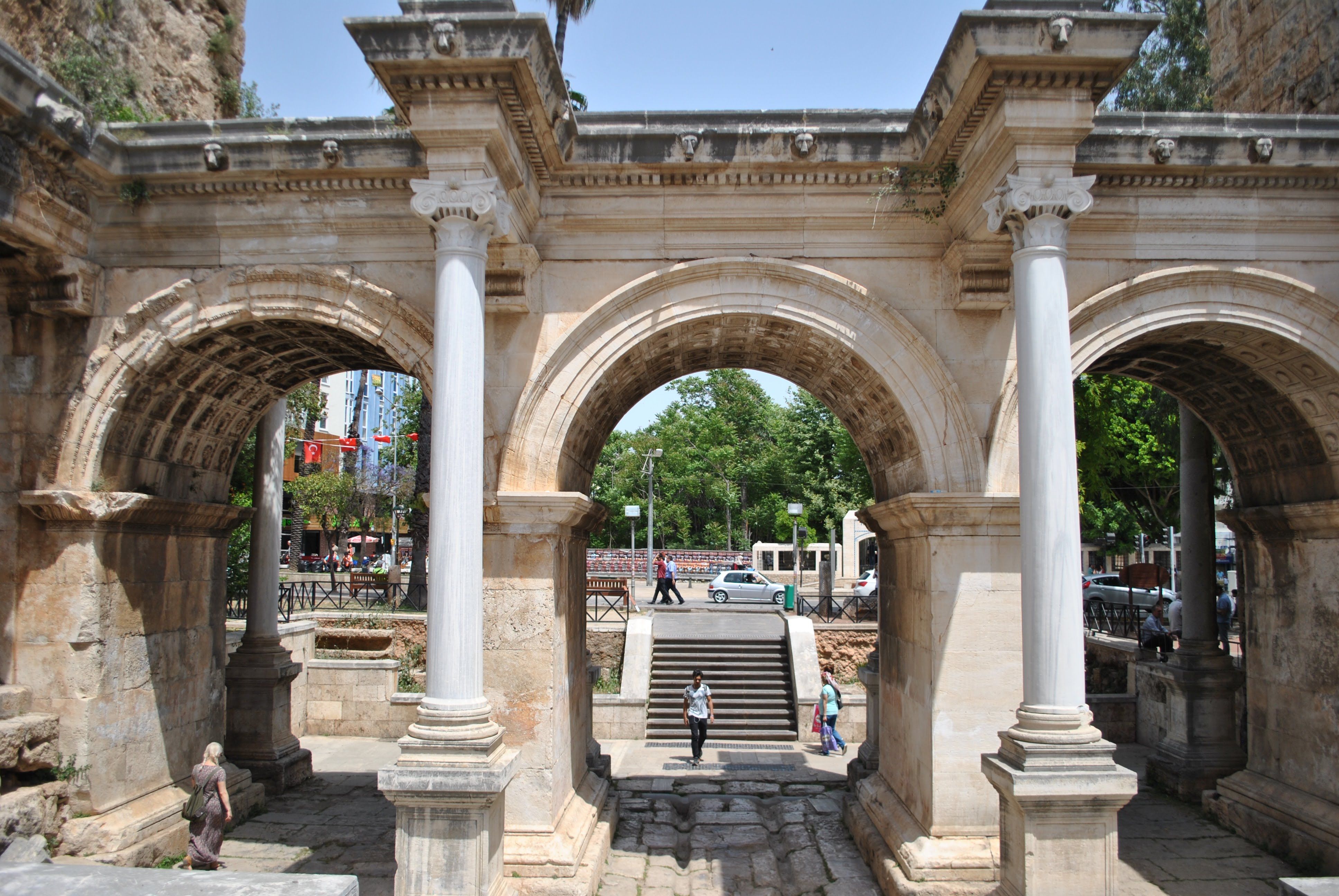 Hadrian's Gate Antalya old town