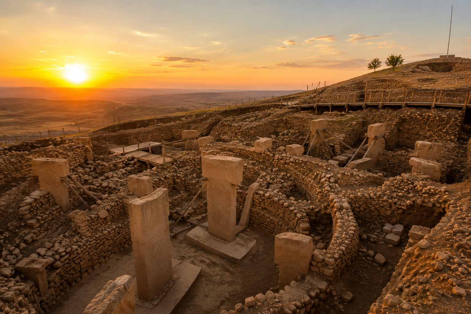 G&ouml;beklitepe dikilita&scedil;lar&inodot; ve &Scedil;anl&inodot;urfa arkeolojik alan&inodot;