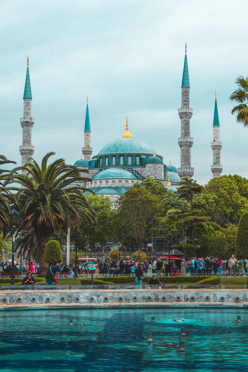 Blue Mosque Sultan Ahmed Istanbul six minarets