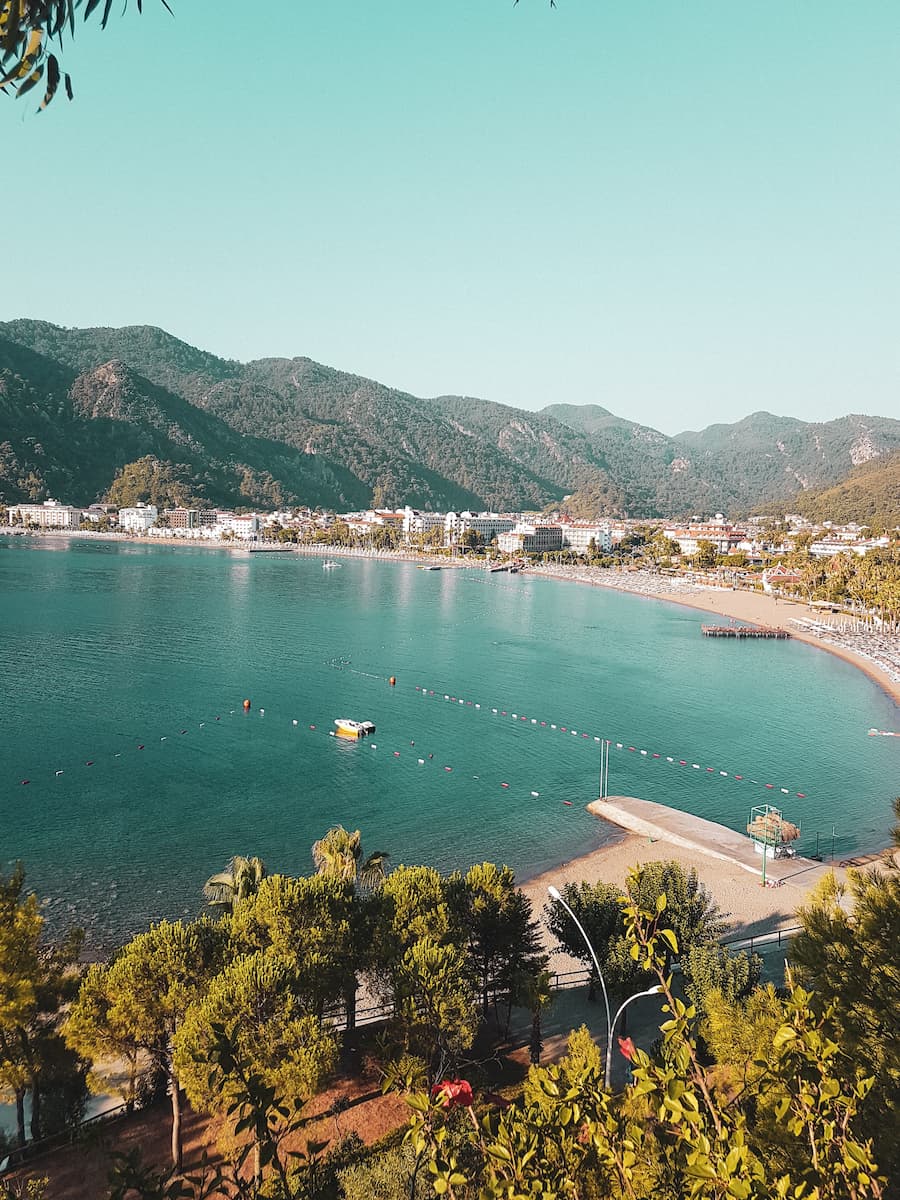 İçmeler plajı Marmaris